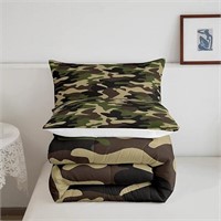 Feelyou - Twin Size Camouflage Comforter Set