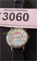 Vintage Lady and  Tramp Dog wristwatch