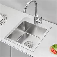 KINKIB 20 inch Drop-in Kitchen Sink Stainless Stee
