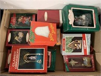 Tray Lot Of Misc. Christmas Ornaments