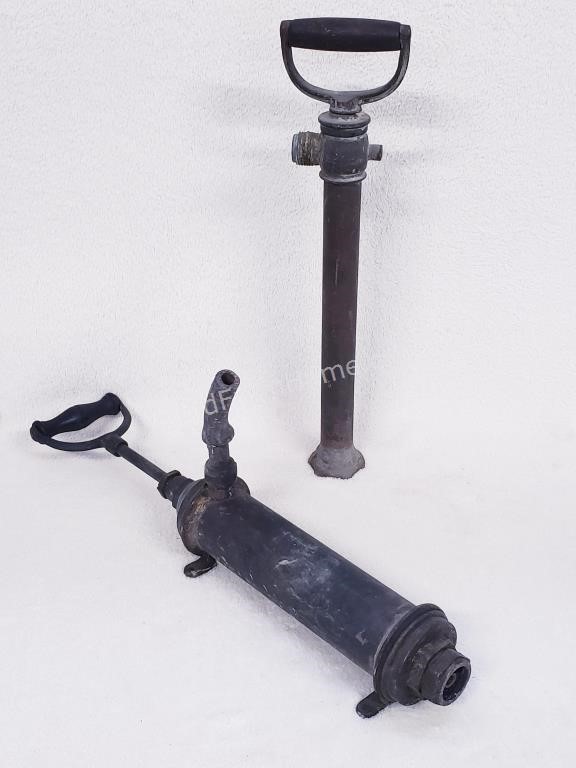 2 - ANTIQUE BILGE PUMPS