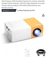 Mini Projector, PVO Portable