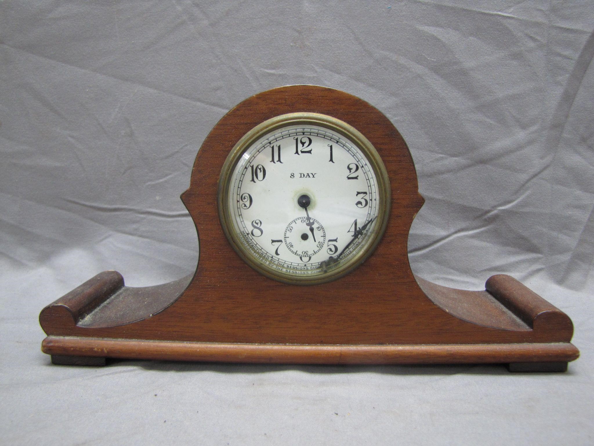 Vintage Wooden Decor Table Clock