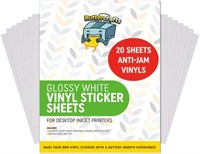 Premium Printable Vinyl Sticker Paper for Inkjet P