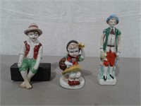 (3) Occupied Japan Figurines