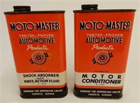 2 MOTO-MASTER AUTOMOTIVE 20 FLUID OUNCES CANS