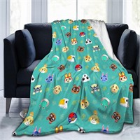 Animal Throw Blanket Soft Fleece for Kids Girls