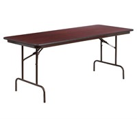 $200Retail-6ft. Folding Banquet Table

New in