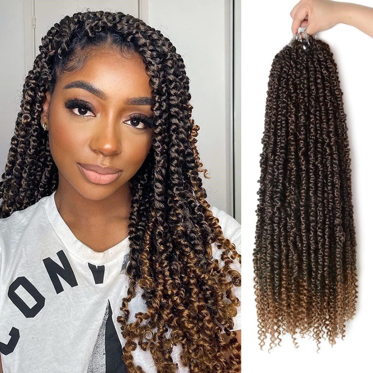Passion Twist Hair 16 Inch  8 Packs  T30