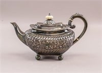 European Vintage Silver-plated Teapot Dixon #464