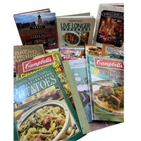 assorted cooking books