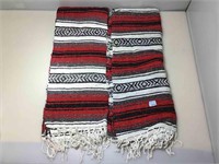 2 Southwestern Design Blankets.