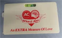 AC 100 Years of Love Level Tape Measure.