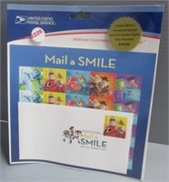 Smile Forever Stamps Plus Envelopes. New.