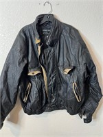 Vintage Serge Platini Italian Leather Jacket