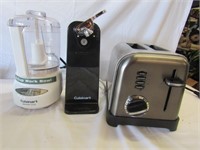 3 Cuisinart Small Appliances