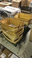 1 LOT DECORATIVE BASKETS