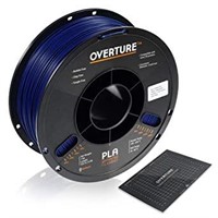 New Overture PLA 3D Printer Filament 1.75mm Blue