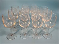 Set of 14 Matching 7” Wine Stems