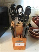 Faber ware knives and scissors