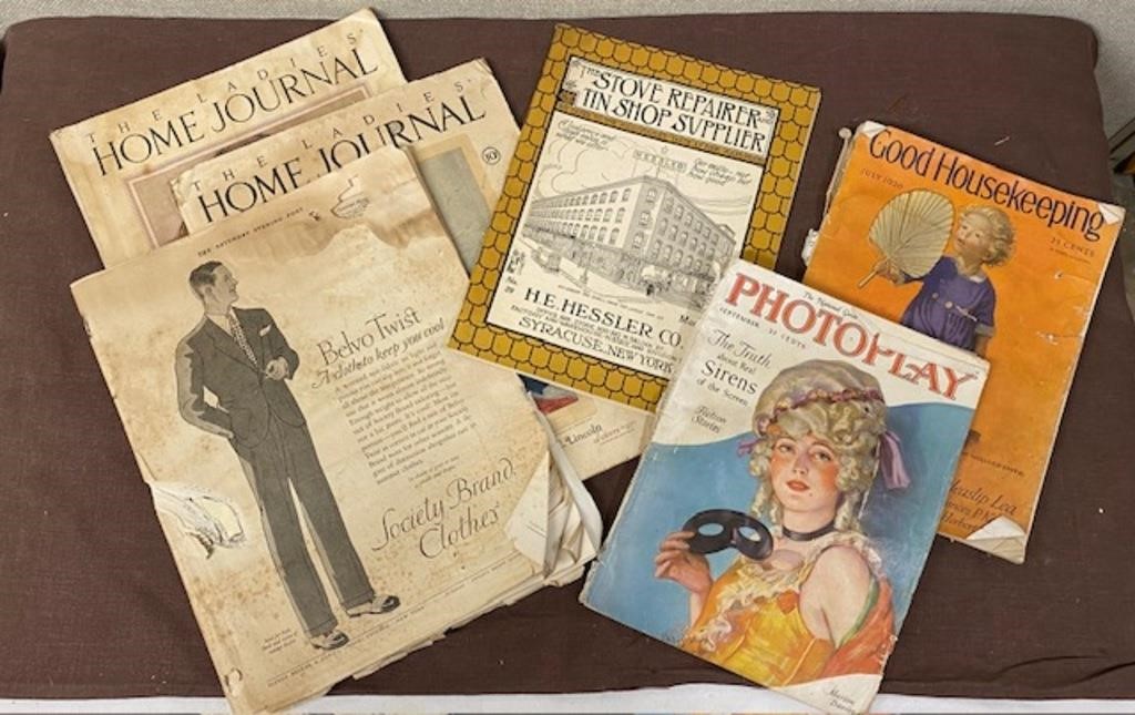 Collection of Six Vintage Magazines 1925-1926