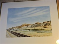Signed print by Patricia Kellogg