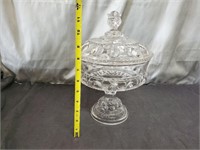 Decorative Glass Serving Stand / Bowl