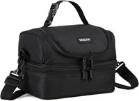VASCHY Lunch Box Bag Men, Insulated Two
