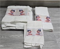 Betty Boop Towel Set