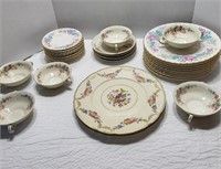 32pc. Mixed Cream Soup Cups & China