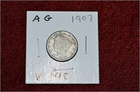 1907 Liberty V-Head Nickel