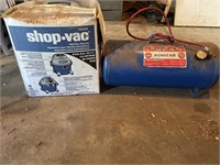 3.HP/6 Gallon Shop-vac & Mobile Air Tank