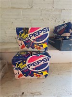 2 Pepsi cool can 12 packs  damage to 1 box