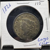 1826 LARGE CENT