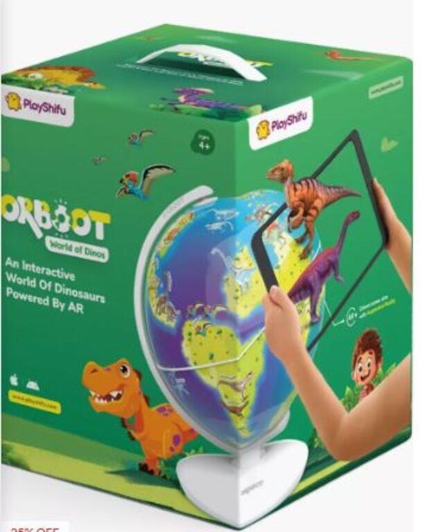 AR Dinosaur Globe