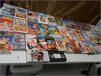 VHS tape collection