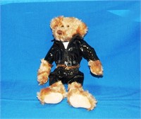 Fiesta Bear with Leather Type Outfit