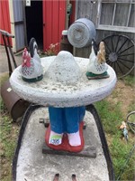 Concrete Bird Bath