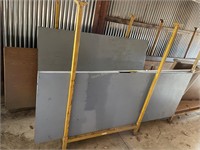 2-steel doors & rack