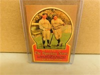 Lou Gehrig / Babe Ruth Sporting News Baeball Card
