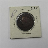 Rare 1831 Large Cent