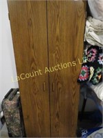 double door storage cabinet 24" x 12" x 60"