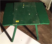 Table with folding sides, 18" tall