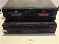 JVC TD-W20 Dual Cassette, Teac RW-D200 Recorder