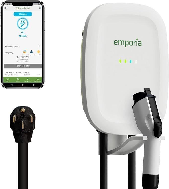 EMPORIA Level 2 EV Charger 48 amp EV