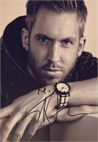 Autograph COA Calvin Harris Photo