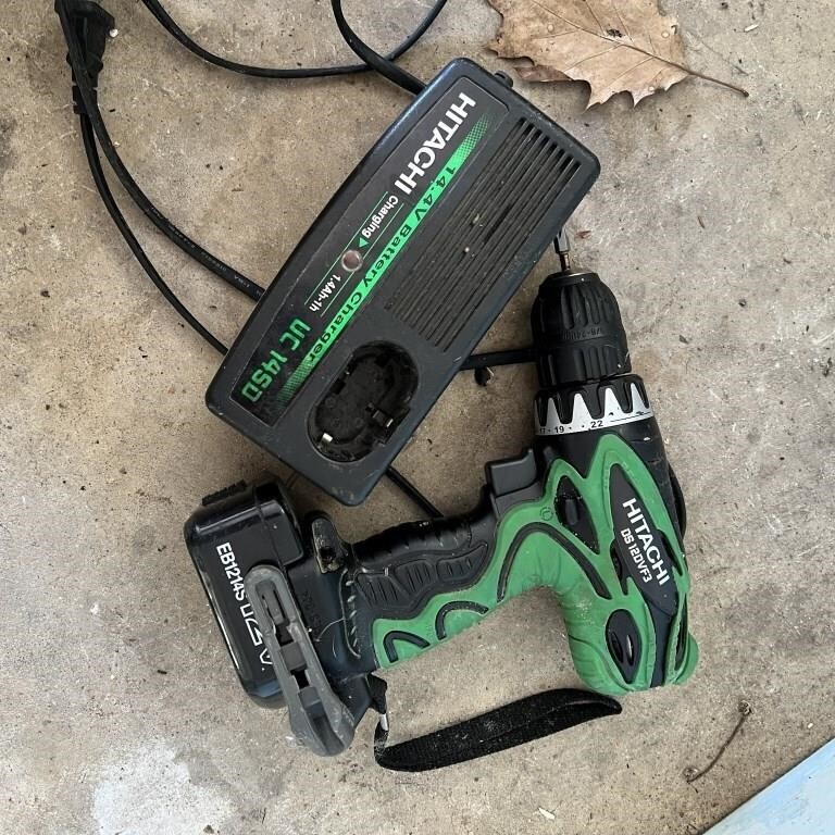 Hitachi Drill with Charger