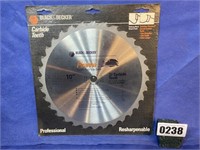 Black & Decker 10" 32 Carbide Teeth Saw Blade