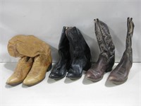 James Leddy , Cow Town & Chisholm Cowboy Boots See