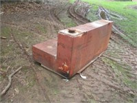 Under toolbox PU bed fuel tank